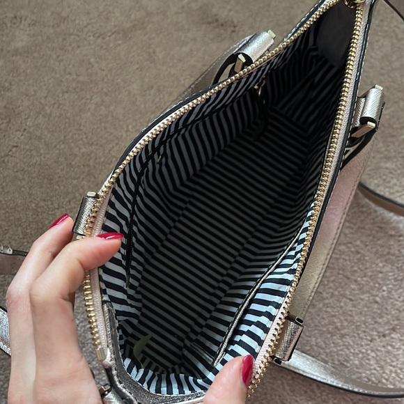 Kate Spade Small Rose Gold Crossbody - Picture 2 of 2